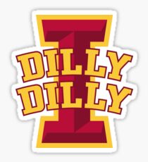 dilly dilly iowa state university football shirt meaning Sticker