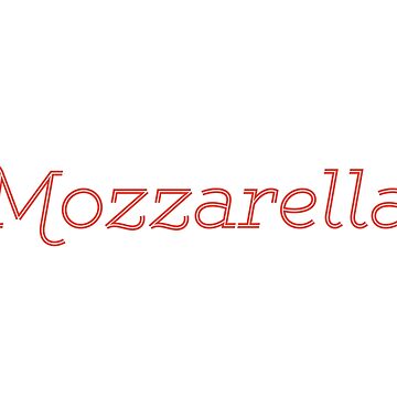 Mozzarella Metallica Essential T-Shirt for Sale by franmiguel