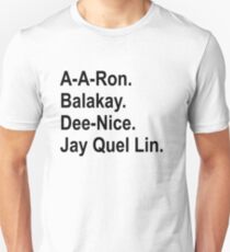 AA Ron Balakay Dee Schön Jay Quel Lin Slim Fit T-Shirt