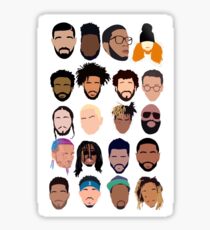 Rappers Sticker