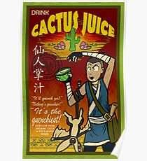 Kaktus-Saft Poster