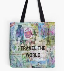 UM DIE WELT REISEN Tote Bag