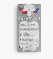 God's Top Ten Metal Print