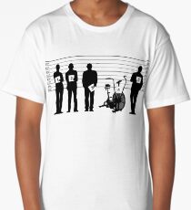Camiseta larga Línea policial de asalto en bicicleta