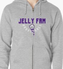Jelly Fam Basketball Zipped Hoodie