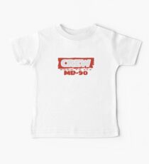 Red MD-90 Crew Baby Tee