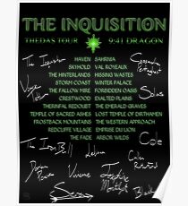 Inquisition Concert Tour Poster
