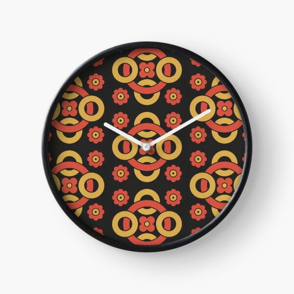 Circular vintage pattern by Christopher Dresser – State Library Victoria Clock