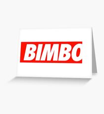 Bimbo - Shirt Greeting Card
