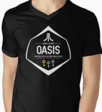 OASIS - READY PLAYER Men's V-Neck T-Shirt