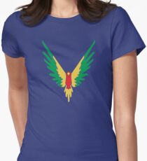BIRD COLOUR LOGAN Women's Fitted T-Shirt
