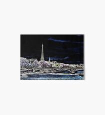 Paris bei Nacht - Paris by night Art Board