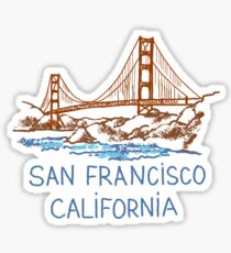 San Francisco, California Sticker