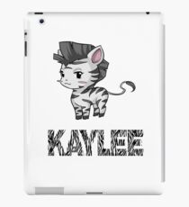 Zebra Kaylee iPad Case/Skin