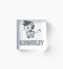 Zebra Kimberley Acrylic Block