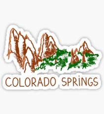 Colorado Springs, Colorado Sticker