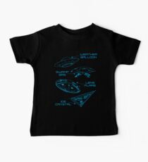 Ufo Lens Flare Weather Baloon Swamp Gas Ice Christal Baby Tee