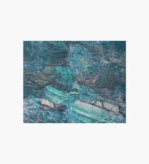 Siena Turchese - blue marble Art Board