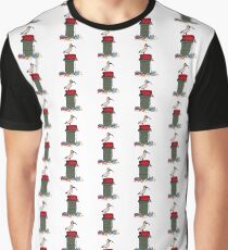 Weihnachten Bin Huhn Grafik T-Shirt