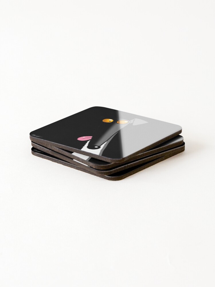 Alternate view of Derp in the Dark Coasters (Set of 4)