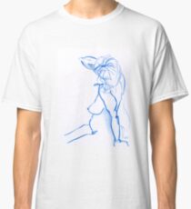 Blue Lady Classic T-Shirt