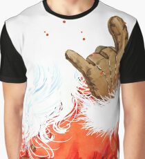 Watercolor Santa Claus Graphic T-Shirt