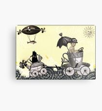 Emmet & Otis Go For A Ride Metal Print