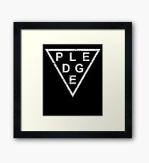 Stylish Pledge Framed Print
