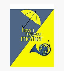 HIMYM Fotodruck