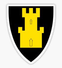 Finnmark Coat of Arms, Norway Sticker