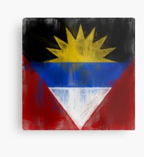 Antigua And Barbuda Flag Reworked No. 1, Series 2 Metalldruck