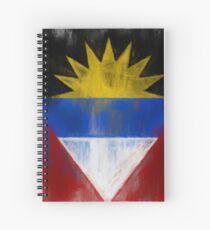 Antigua And Barbuda Flag Reworked No. 1, Series 2 Spiralblock