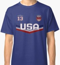 USA Soccer Female Team number 13 - Alex Morgan Classic T-Shirt