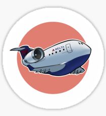 Delta CRJ-200 Sticker