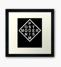 Stylish Postmodernism Framed Print