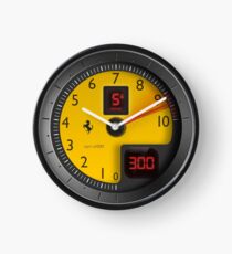Ferrari F430 Tachometer Clock