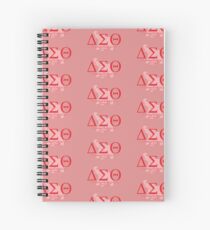 Delta Sigma Theta Spiral Notebook