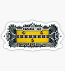 Proud To Be From Outer Hebrides Sticker
