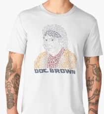 Doc Brown BTTF Men's Premium T-Shirt