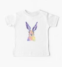 Rainbow Hare Baby Tee