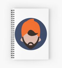 Cuaderno de espiral Artful Dodge Face