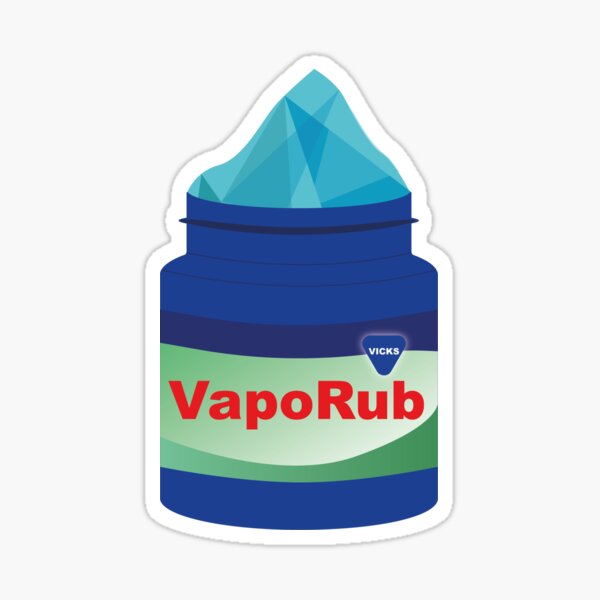 Vicks Vaporub Stickers Redbubble