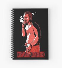 Hopper's Dad Bod Spiral Notebook