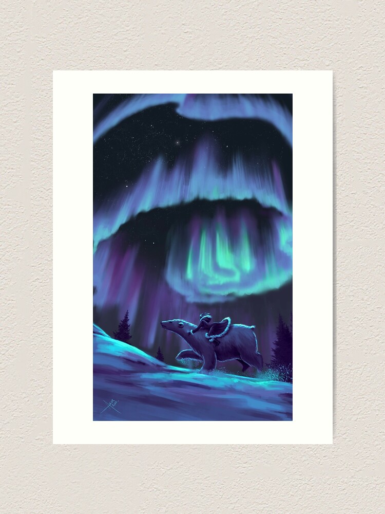 Alternate view of His Dark Materials - Fan Art Art Print