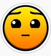 Geometry dash hard Sticker