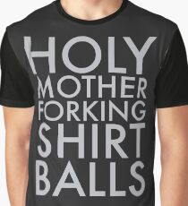 Heilige Mutter Forking Shirt Balls Grafik T-Shirt