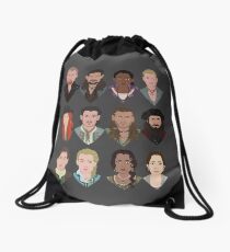 Black Sails characters Drawstring Bag