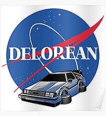DELOREAN SPACE Poster