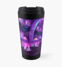 Tattered Weave Backgrounds: Captive Audience Travel Mug