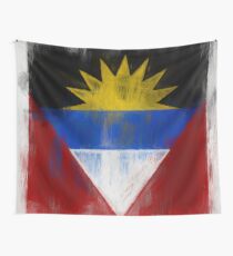 Antigua And Barbuda Flag Reworked No. 2, Series 2.jpg Wandbehang